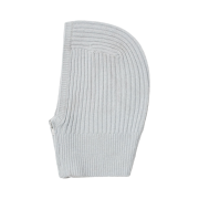 (W) Open Yy Zip Up Balaclava Grayish Blue