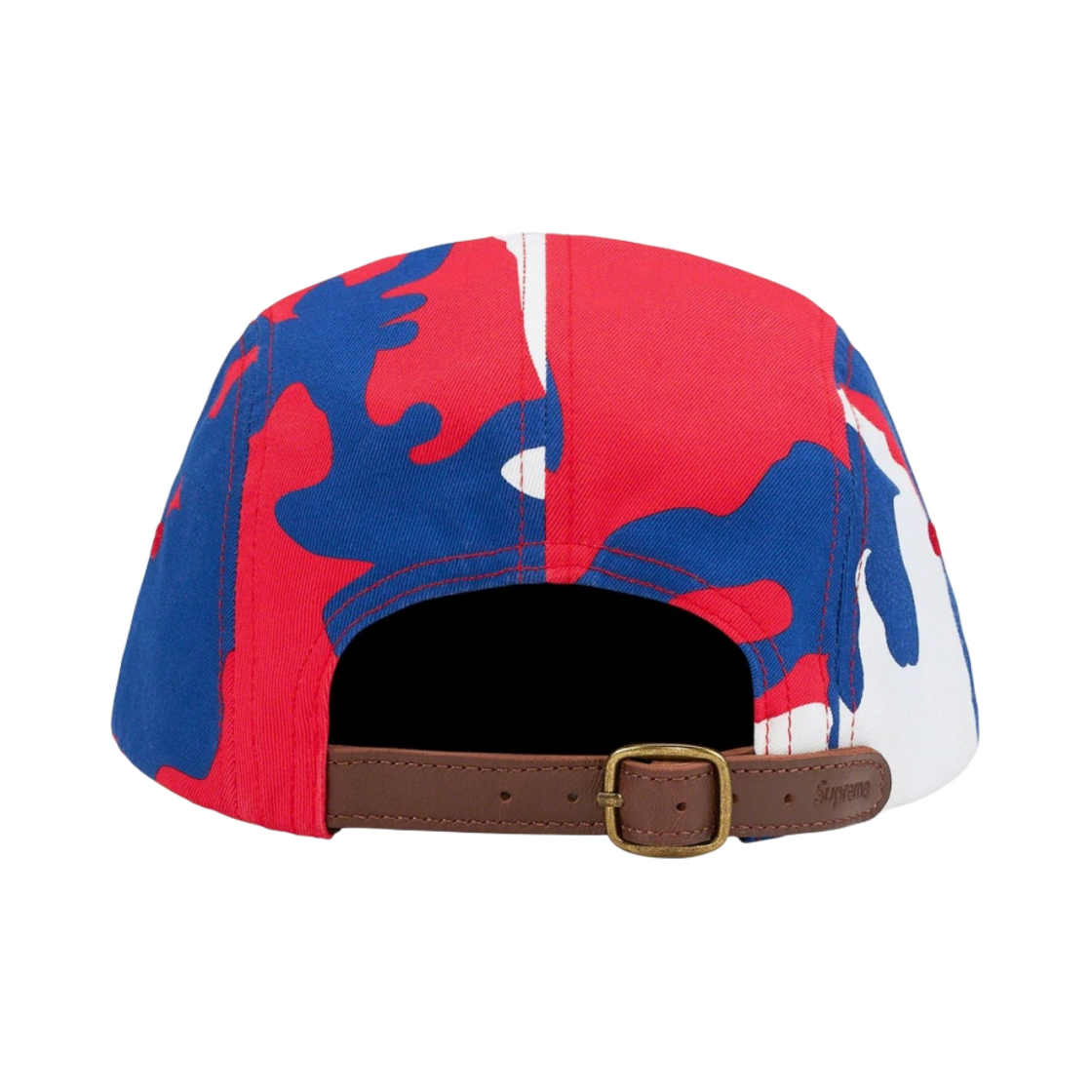 슈프림 워시드 치노 트윌 캠프캡 레드 카모 - 22SS(Supreme Washed Chino Twill Camp Cap Red Camo - 22SS) - 2