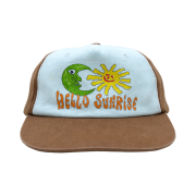HS x Hank 5panel Cap Brown & Off White