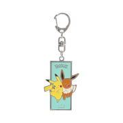 IAB Studio x Pokemon Pikachu & Eevee Keyring Metal - Offline Store Exclusive