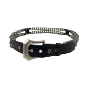 Project G/R Bicycle Chain Belt Black