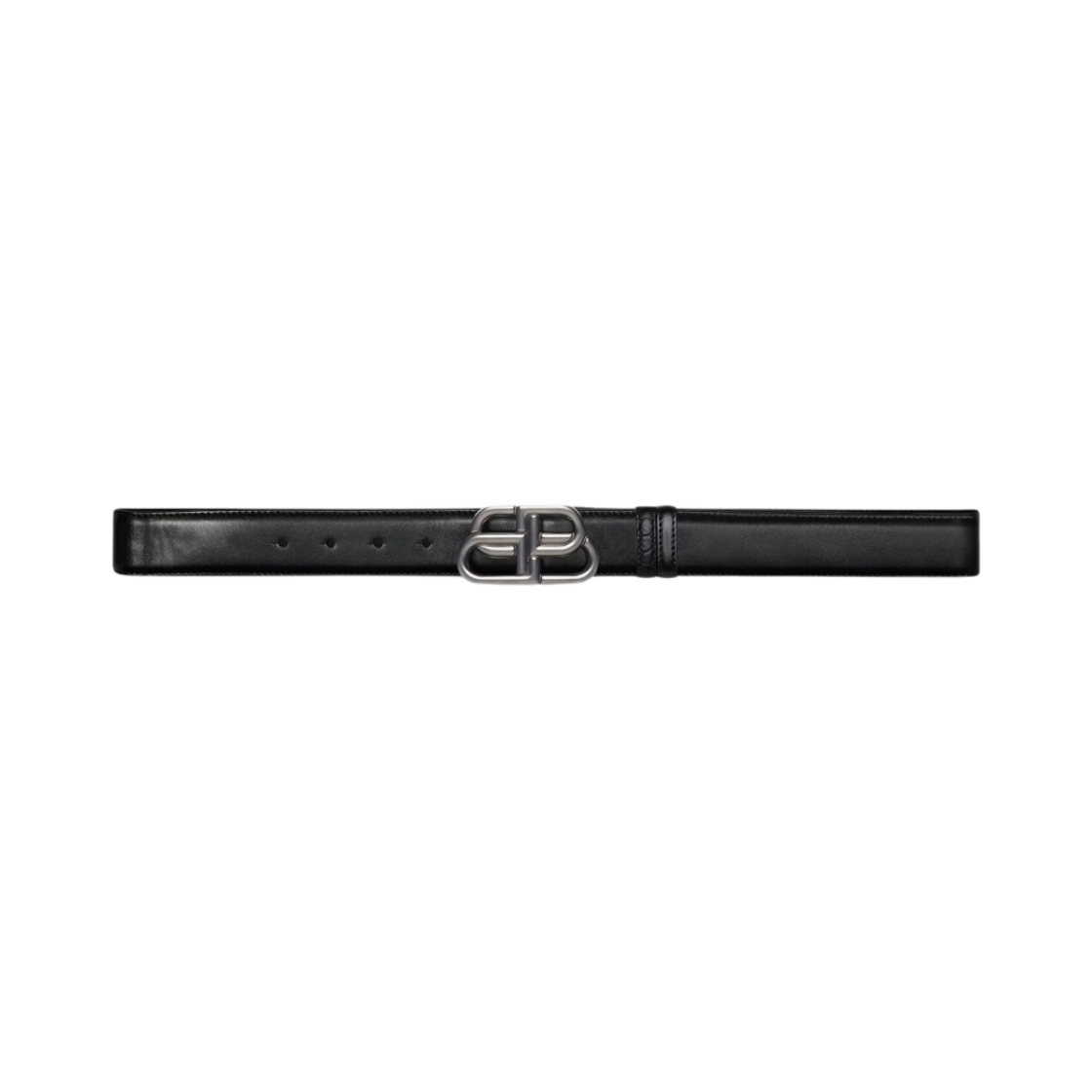 발렌시아가 BB 리버시블 벨트 크로커다일 엠보스 블랙(Balenciaga BB Reversible Belt Crocodile Embossed Black) - 1