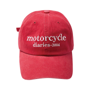 Ogarp Motorcycle B.B Cap Red