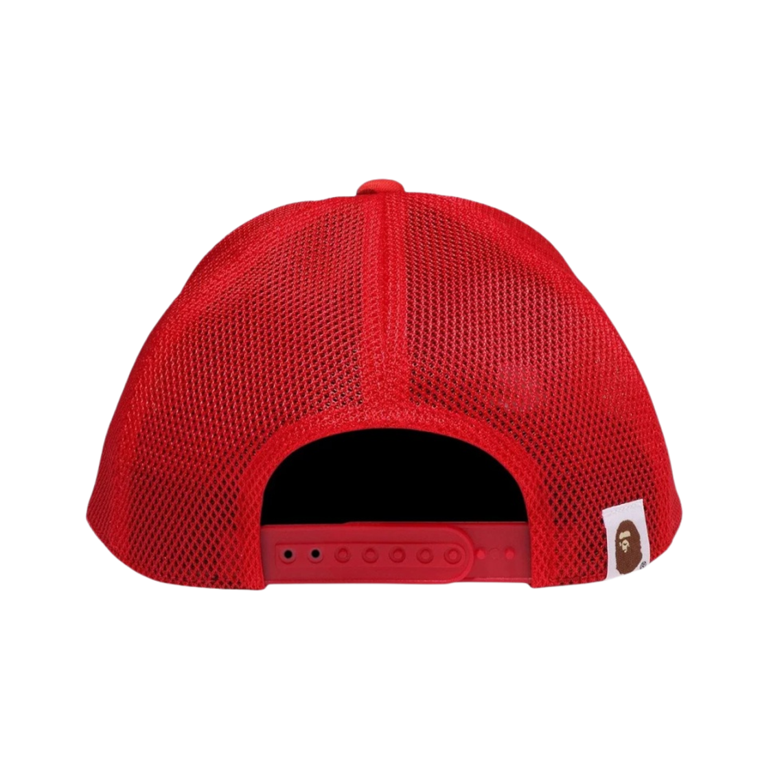 베이프 컬러 카모 컬리지 메쉬캡 레드(BAPE Color Camo College Mesh Cap Red) - 2