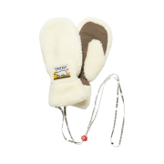 Human Made Boa Fleece Mitten White
