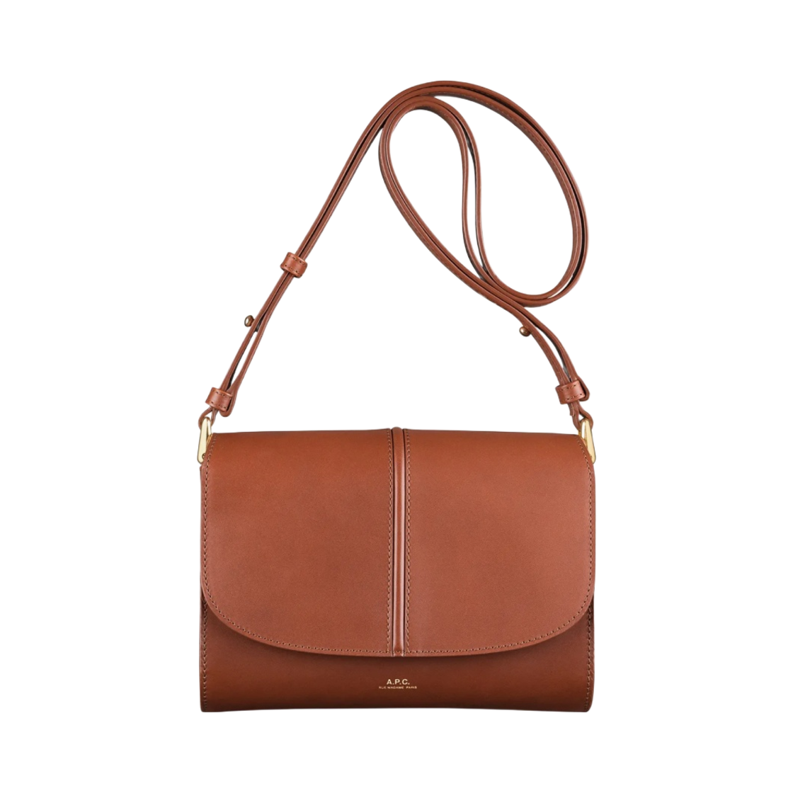 아페쎄 베티 호라이즌 스몰백 넛 브라운(A.P.C. Betty Horizon Small Bag Nut Brown) - 1