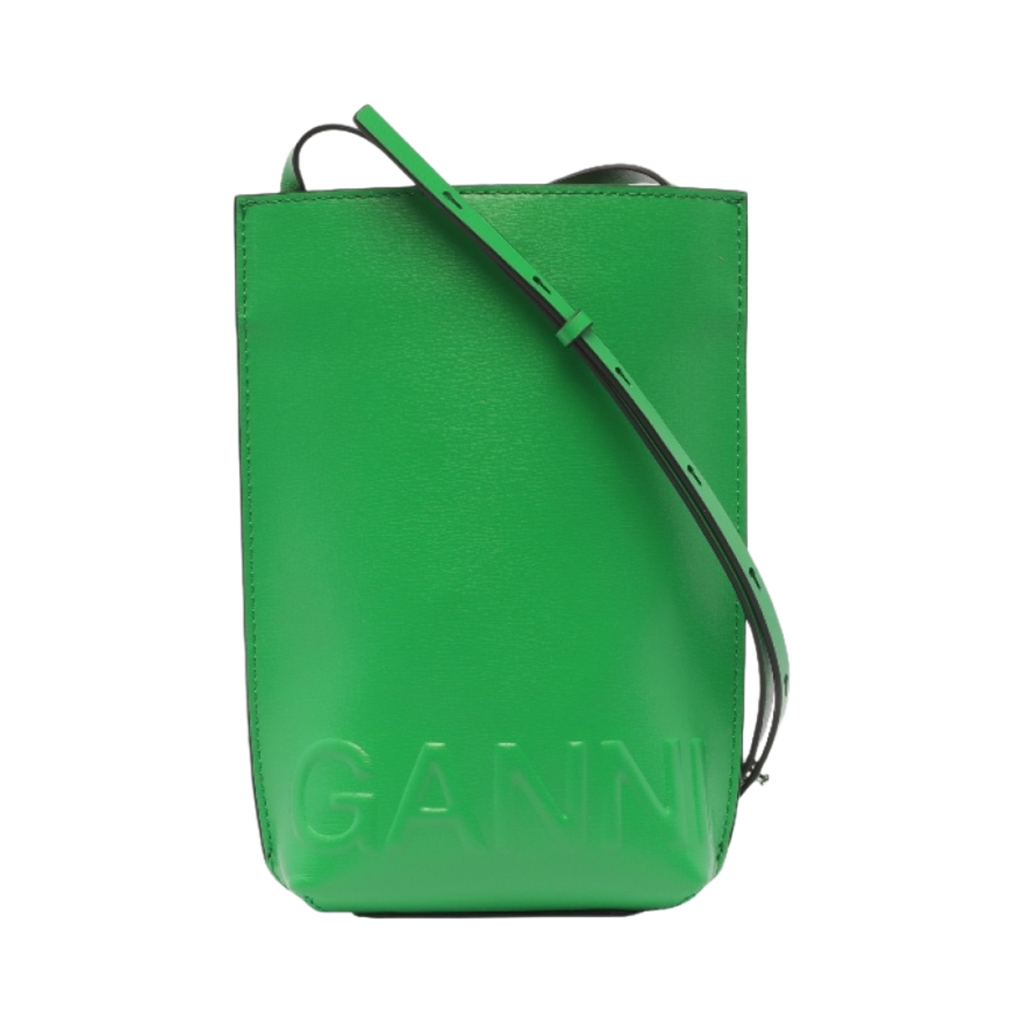 가니 스몰 배너 크로스바디백 켈리 그린(Ganni Small Banner Crossbody Bag Kelly Green) - 1