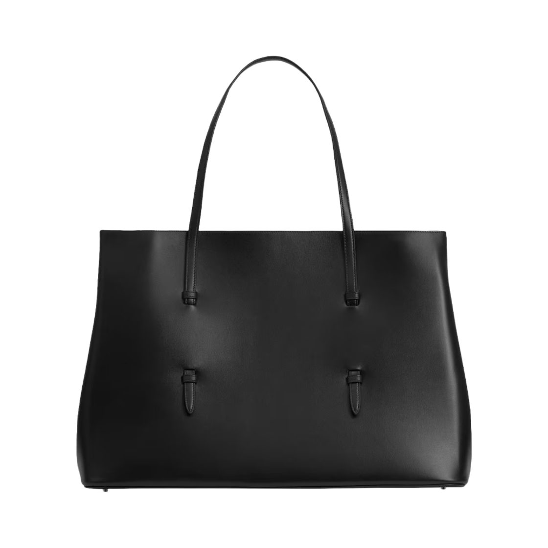 알라이아 럭스 카프스킨 미나 50 백 블랙(Alaia Mina 50 Bag in Lux Calfskin Black) - 3