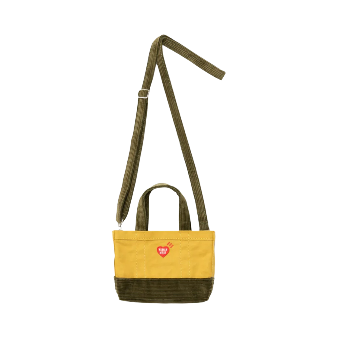 휴먼 메이드 미니 숄더 토트백 옐로우(Human Made Mini Shoulder Tote Bag Yellow) - 1
