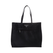 Prada Padded Re-Nylon Tote Bag Black
