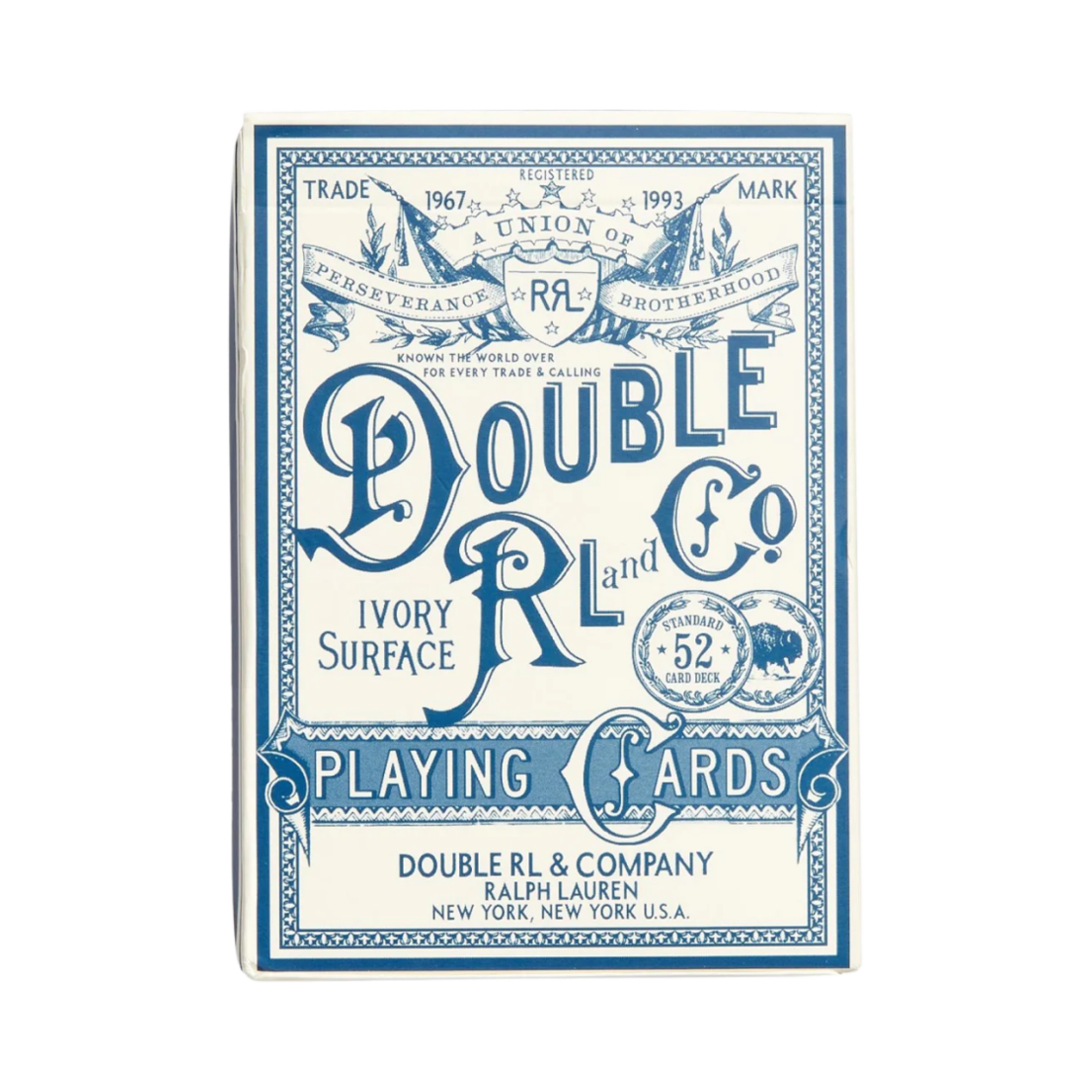 더블알엘 플레잉 카드 크림 브라운(Double RL Playing Cards Cream Brown) - 2