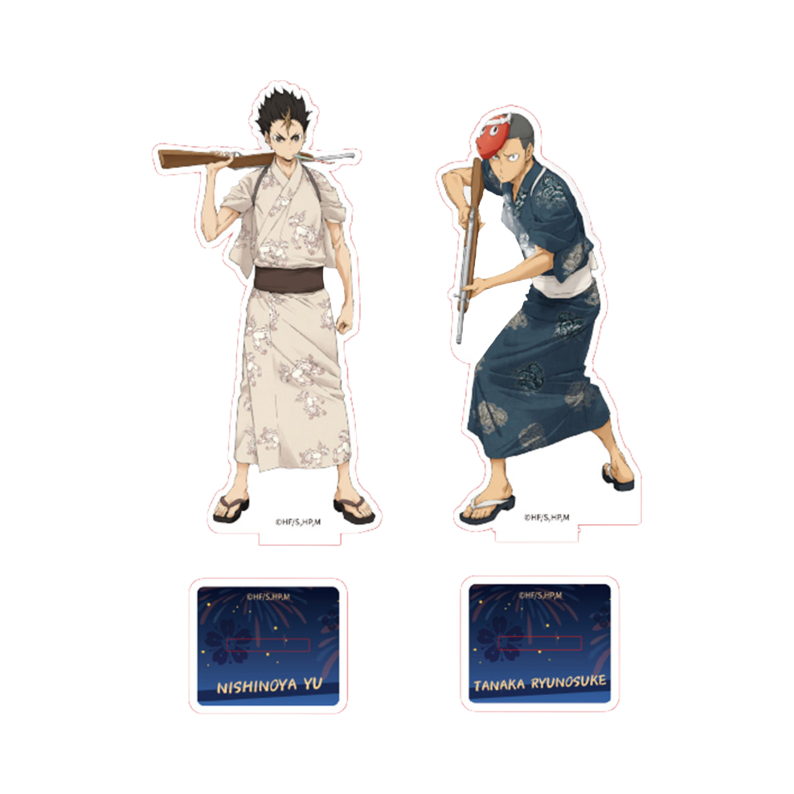 6977299620520 HAIKYU Matsuri Acrylic Stand Nishinoya&Tanaka