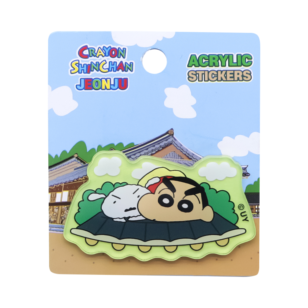 8809868973080 Daewonmedia Crayon Shin Chan Regional Theme Acrylic Sticker Jeonju