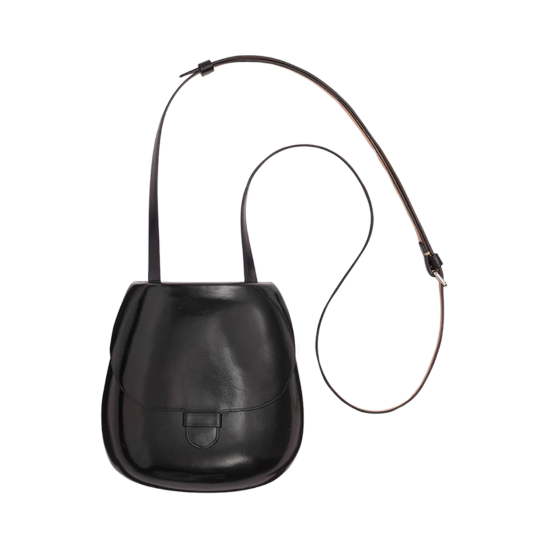 르메르 베지터블 탠 레더 일부세토 카드 포 르메르 스몰 카트리지백 백 블랙(Lemaire Vegetable Tanned Leather Il Bussetto For Lemaire Small Cartridge Bag Black)