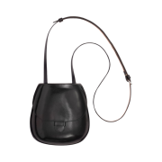 Lemaire Vegetable Tanned Leather Il Bussetto For Lemaire Small Cartridge Bag Black