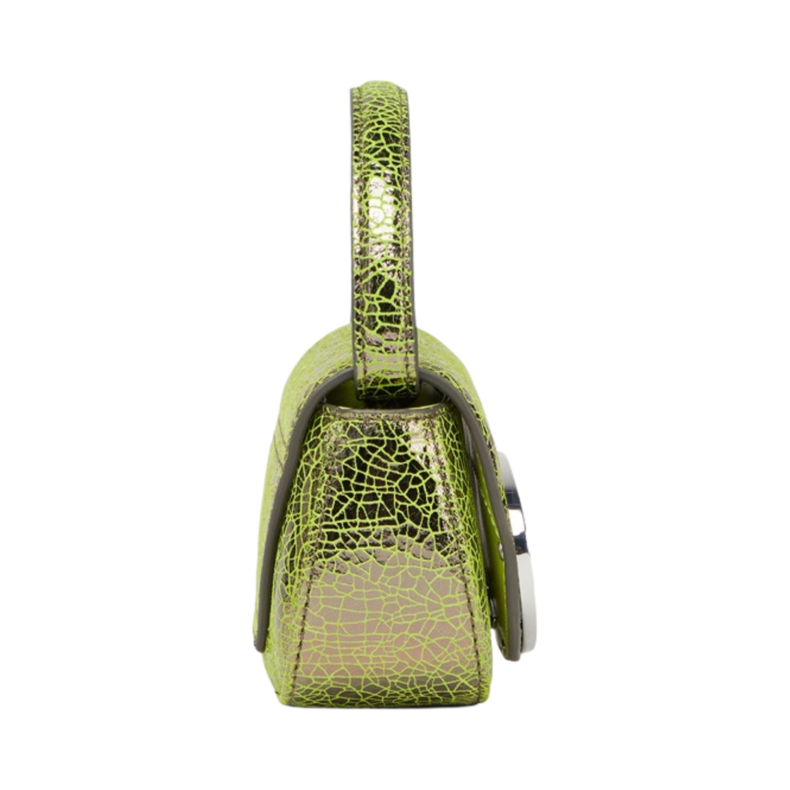 디젤 1DR 미니백 인 크랙 레더 그린(Diesel 1DR Mini Bag in Cracked Leather Green) - 2