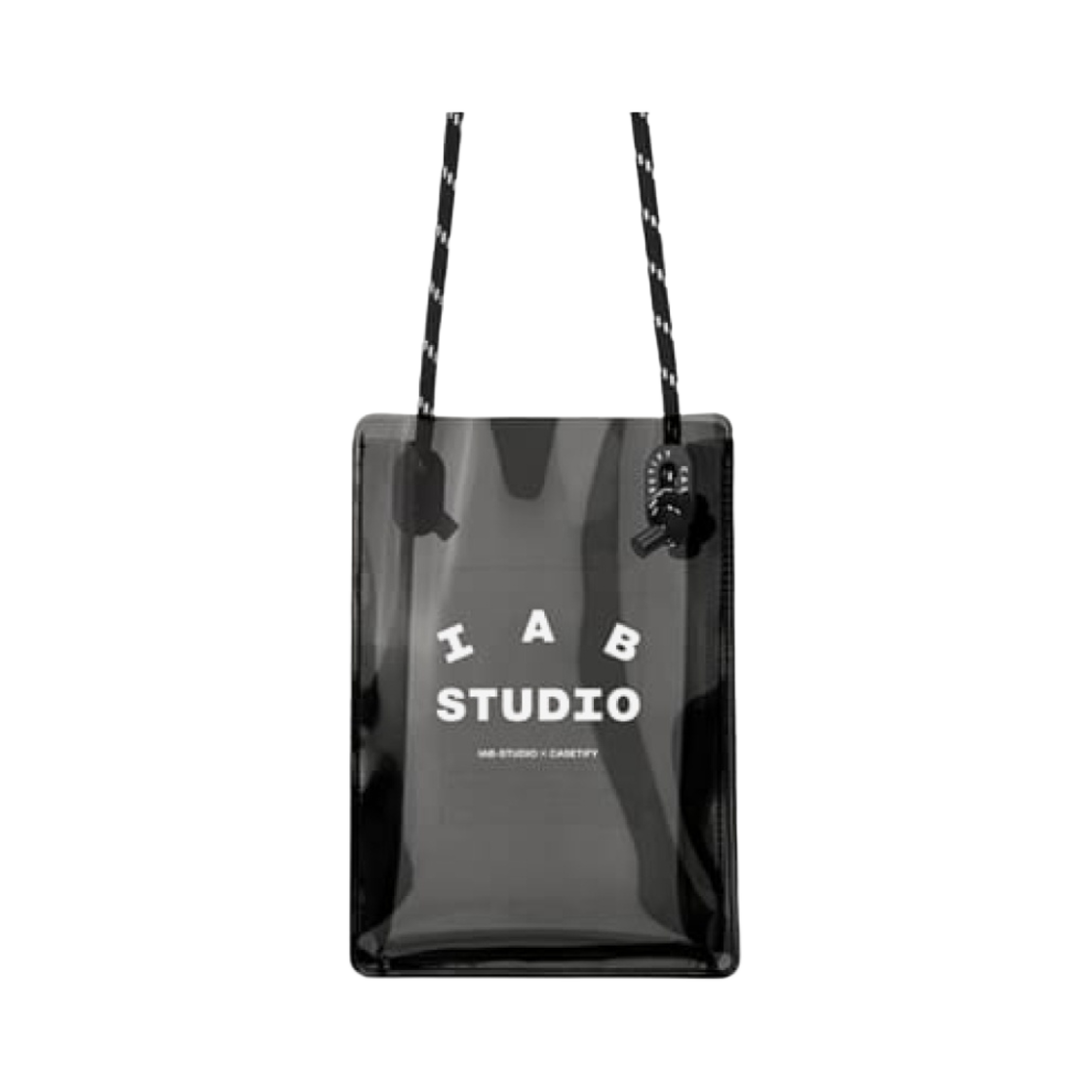 아이앱 스튜디오 x 케이스티파이 로고 슬링백 블랙(IAB Studio x Casetify Logo Sling Bag Jet Black)