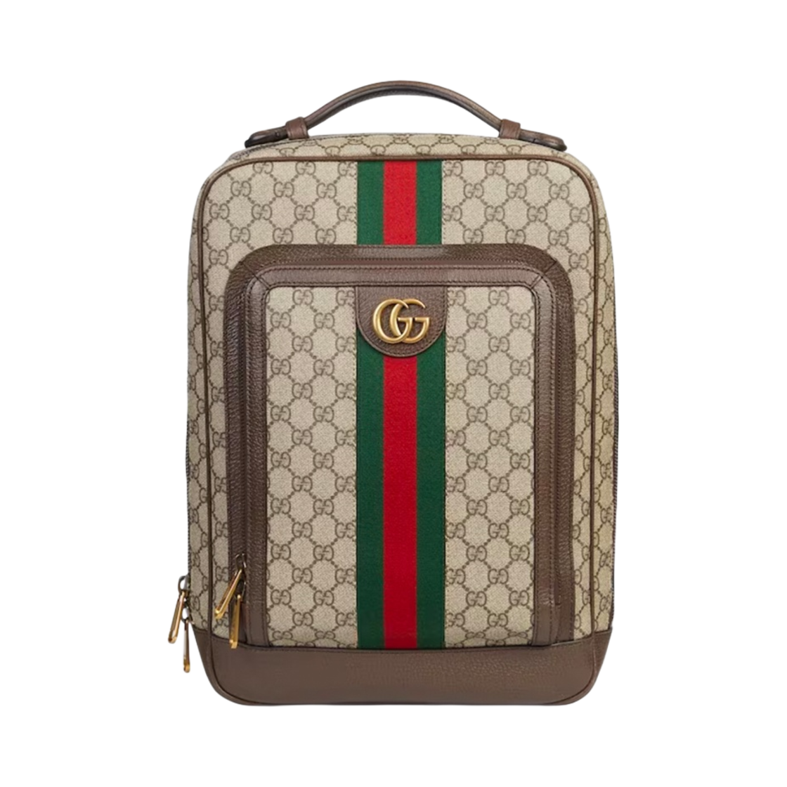구찌 오피디아 GG 미디움 백팩 베이지 에보니 슈프림(Gucci Ophidia GG Medium Backpack Beige Ebony Supreme) - 1