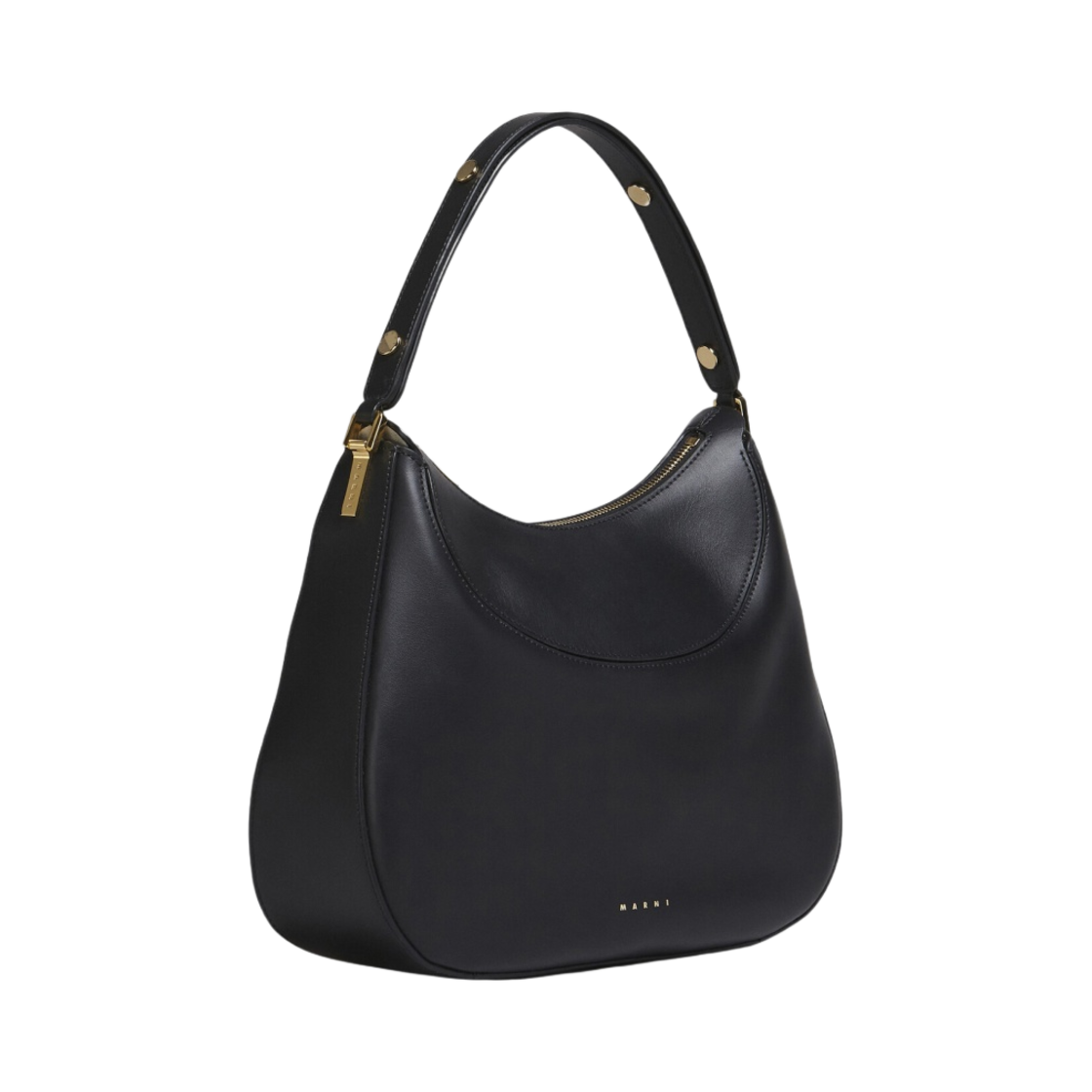 마르니 밀라노 레더 라지백 블랙(Marni Milano Leather Large Bag Black) - 2