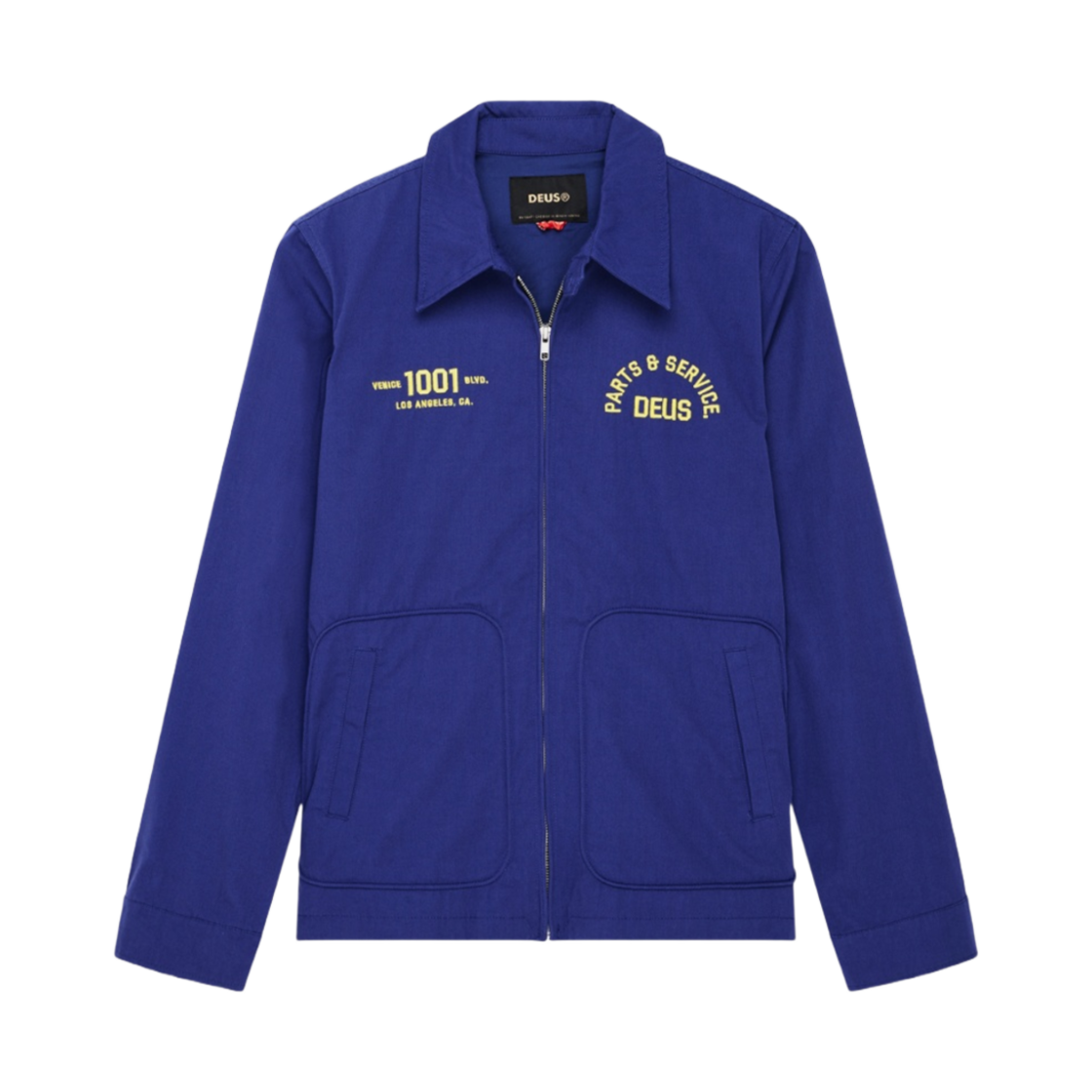 데우스 엑스 마키나 텔러 드리즐러 자켓 블루(Deus Ex Machina Teller Drizzler Jacket Blue) - 2