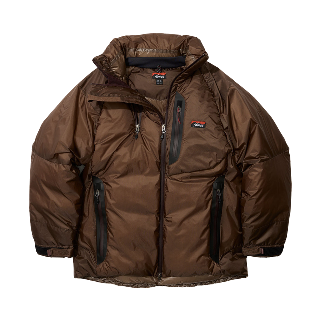 난가 오로라 텍스 라이트 스탠드 칼라 다운 자켓 미카미 브라운 - 24FW(Nanga Aurora Tex Light Stand Collar Down Jacket Mikami Brown - 24FW)