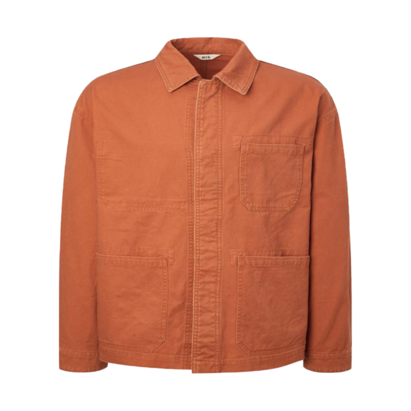 HZJU5E806O2 HIS HAZZYS Work Jacket Orange