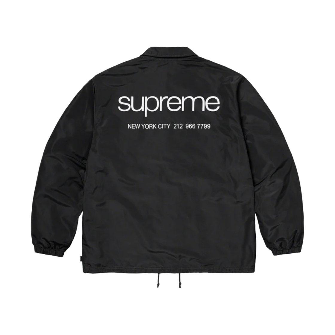 슈프림 NYC 코치 자켓 블랙 - 23FW(Supreme NYC Coaches Jacket Black - 23FW)