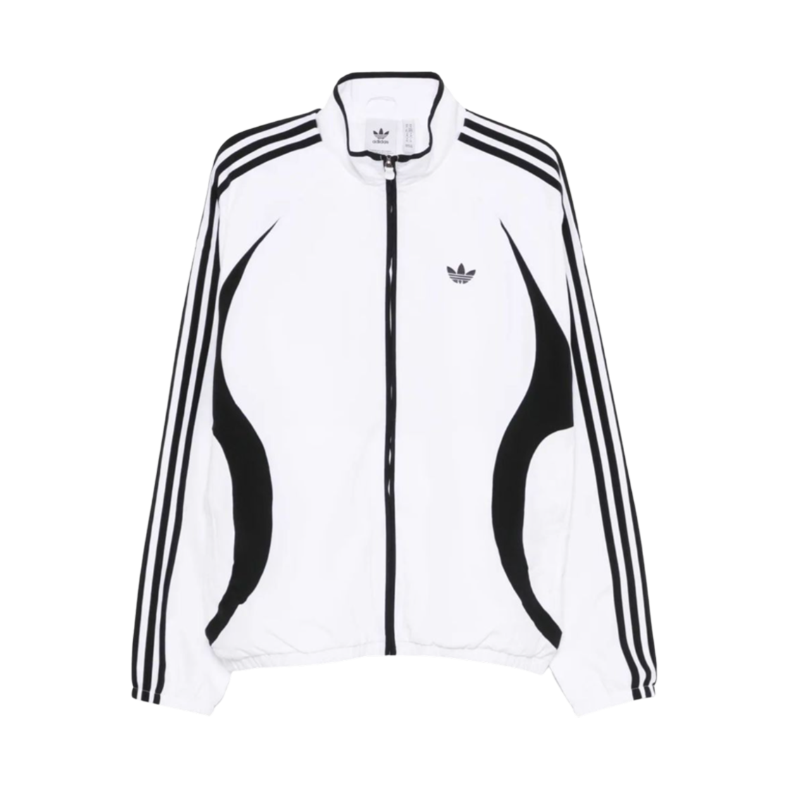 아디다스 아디컬러 팀가이스트 트랙탑 화이트 블랙 - KR 사이즈(Adidas Adicolor Teamgeist Track Top White Black - KR Sizing)