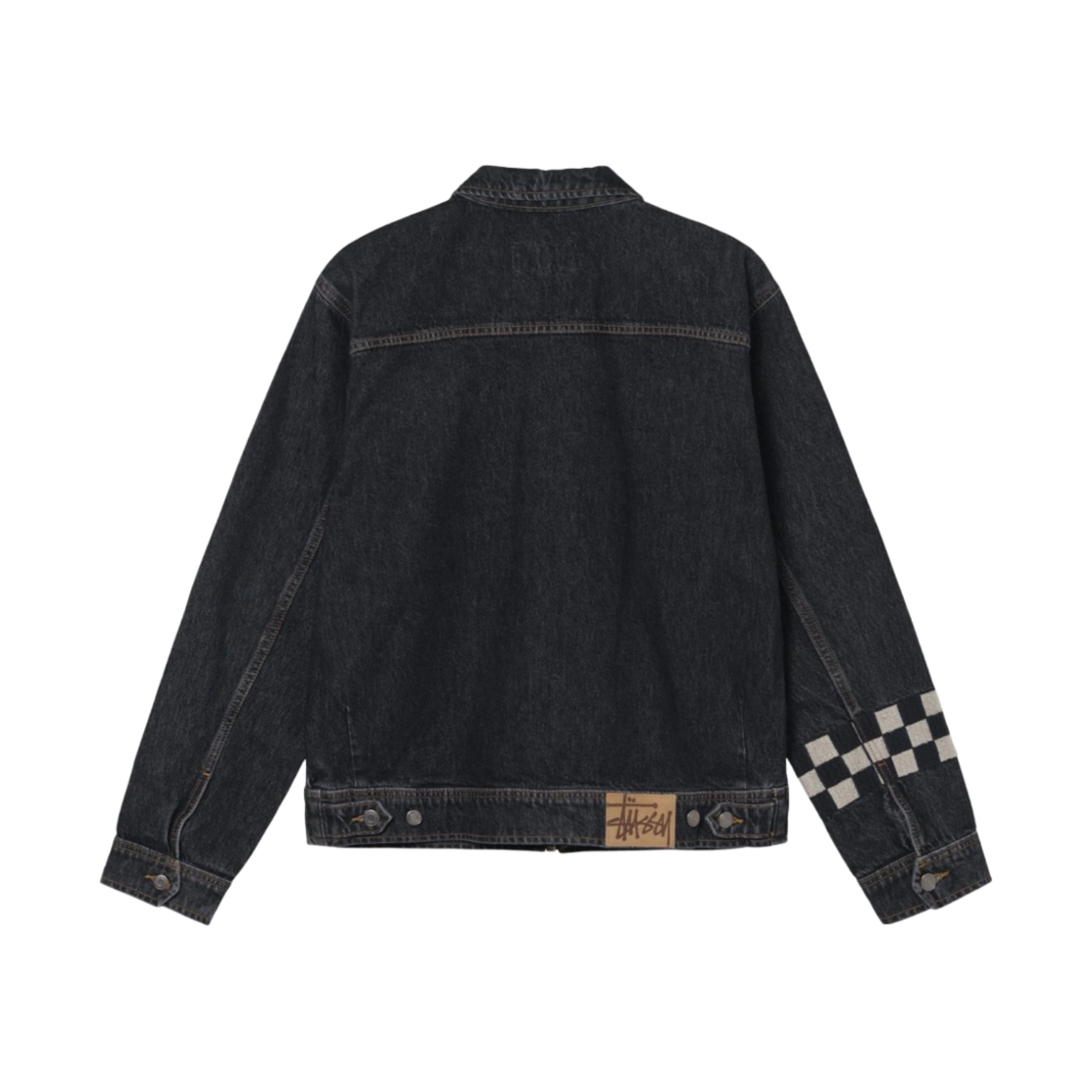 스투시 x 노마 t.d. 데님 집 워크 자켓 워시드 블랙(Stussy x Noma t.d. Denim Zip Work Jacket Washed Black) - 2