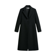(W) Zara x Studio Nicholson Wool Blend Coat Black