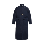 (W) Ganni Oversized Technical Coat Sky Captain