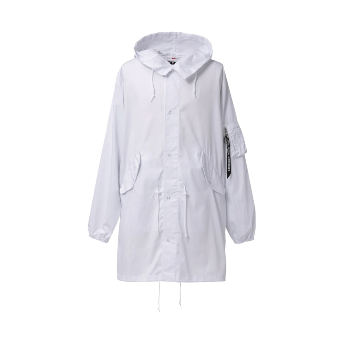 CDG x 알파 인더스트리 피쉬테일 파카 화이트(CDG x Alpha Industries Fishtail Parka White)