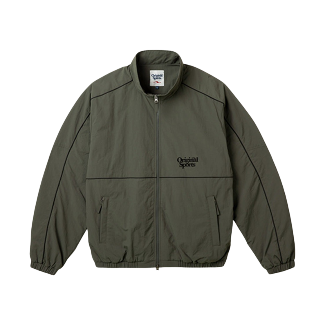 프로-스펙스 스탠드 넥 트랙 자켓 카키(PRO-SPECS Stand Neck Track Jacket Khaki)