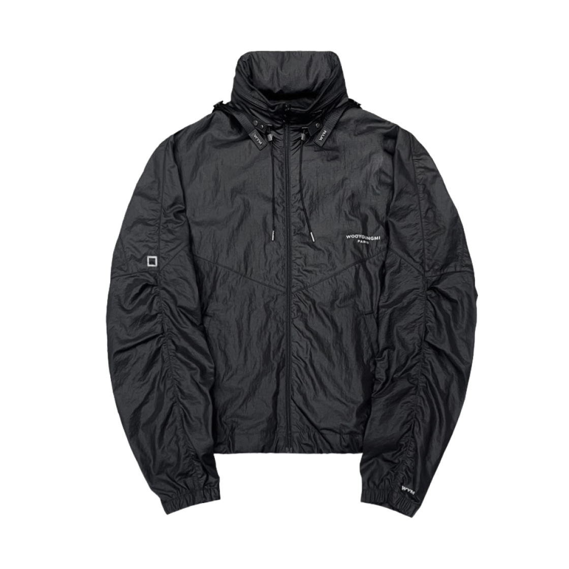 우영미 아이 마스크 트랙수트 블랙 - 24SS(Wooyoungmi Eye Mask Tracksuit Black - 24SS) - 1