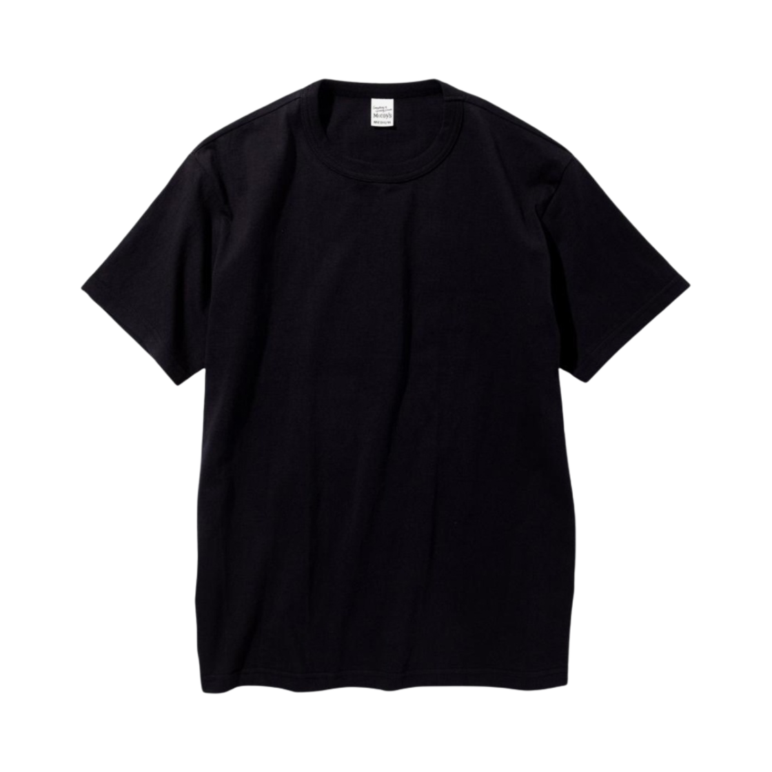 MC20000-030 The Real McCoy's T-Shirt Black (2 Pack)