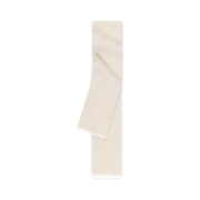 Jacquemus L'echarpe Neve Fluffy Muffler Off White