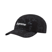 Supreme Gonz Poems Camp Cap Black - 23SS