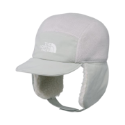 The North Face White Label Fleece Earmuff Cap White Sand