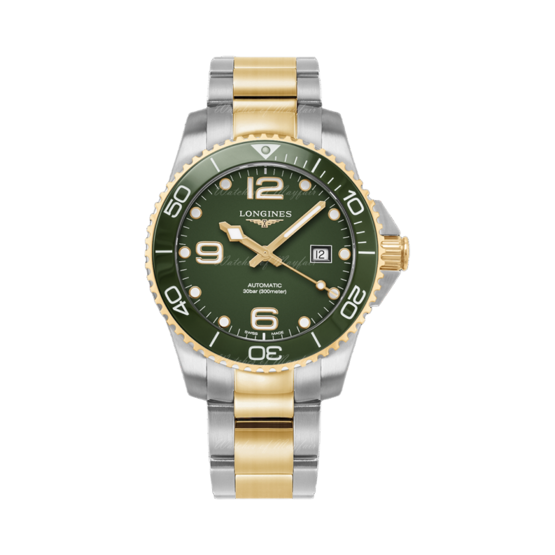 L3-781-3-06-7 Longines Hydroconquest Automatic 41mm Stainless Steel Ceramic Green