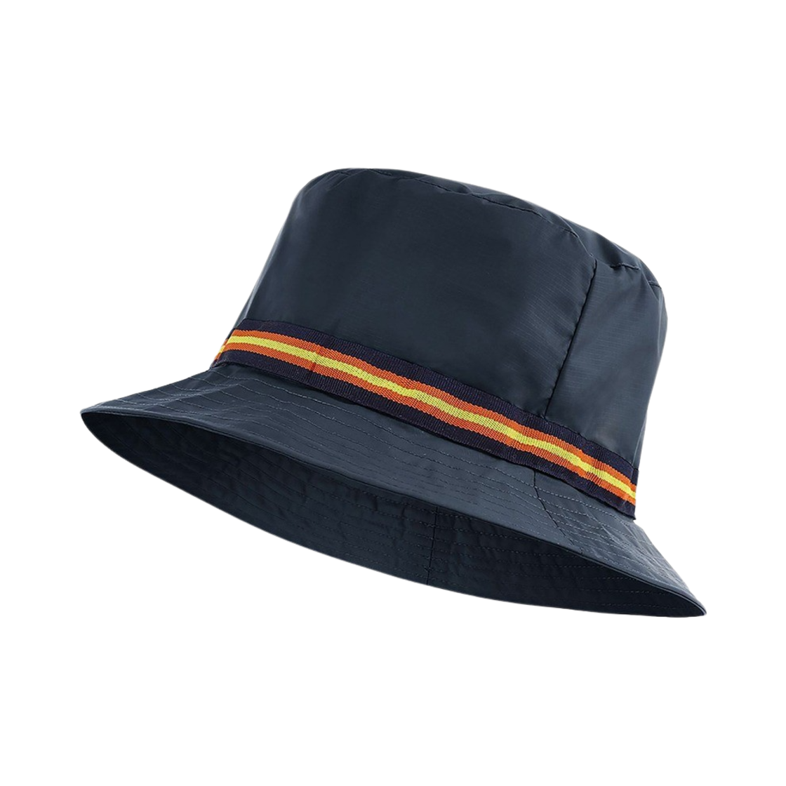 Y241EOHR23DN1 K-Way Le Vrai Pascal Tape Bucket Hat Dark Navy