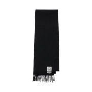 Toteme Classic Wool Muffler Black