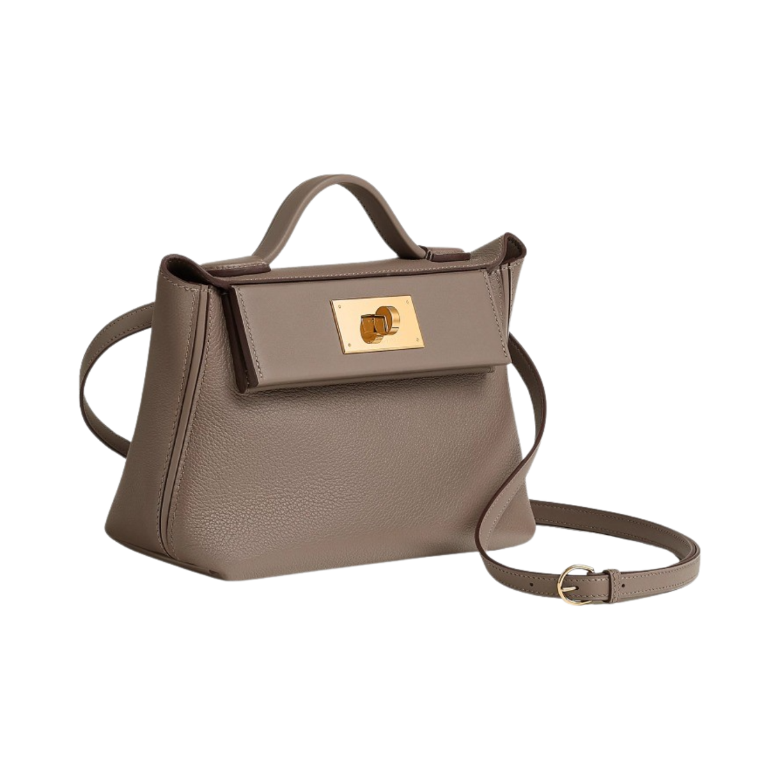 에르메스 24/24 21 백 에버컬러 스위프트 & 골드 하드웨어 에뚜프(Hermes 24/24 21 Bag Evercolor Swift & Gold Etoupe) - 2