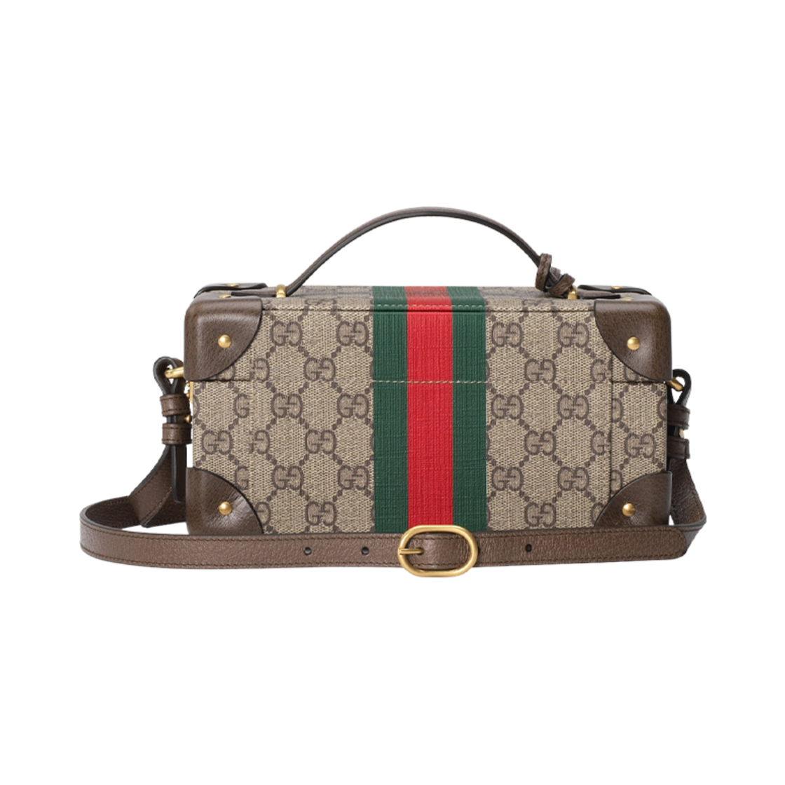 구찌 사보이 워치 케이스 베이지 에보니 슈프림(Gucci Savoy Watch Case Beige Ebony Supreme) - 3