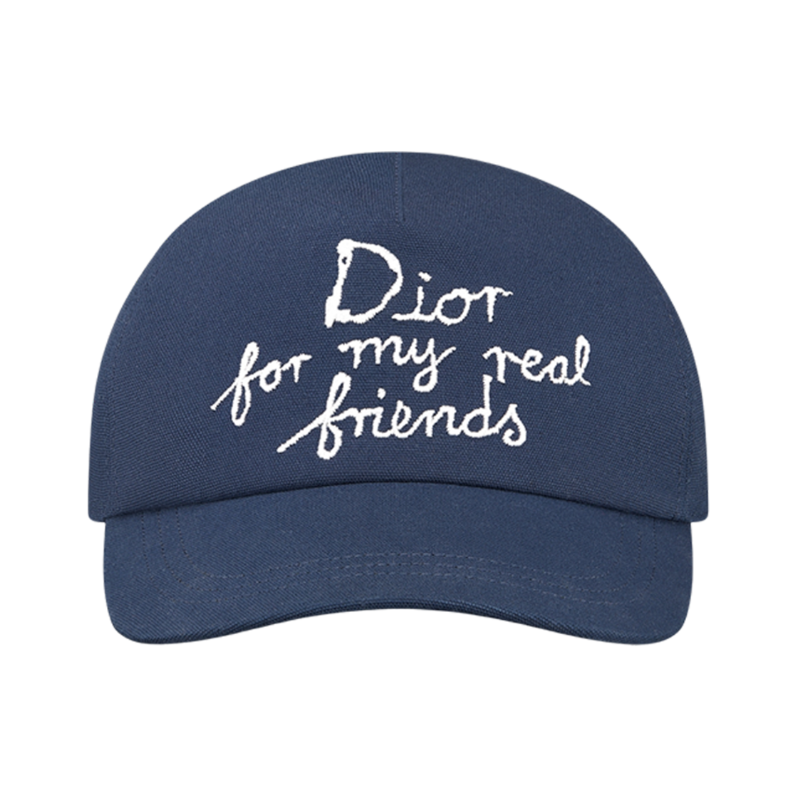 디올 x 하일톤 넬 캡 코튼 네이비 블루(Dior x Hylton Nel Cap Cotton Navy Blue) - 2