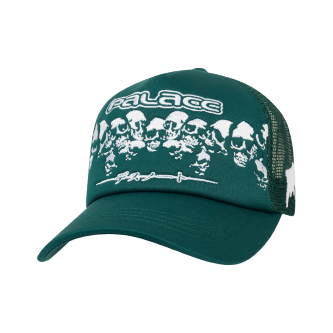 팔라스 x 데스 노트 트러커 그린 - 25SS(Palace x Death Note Trucker Green - 25SS) - 1