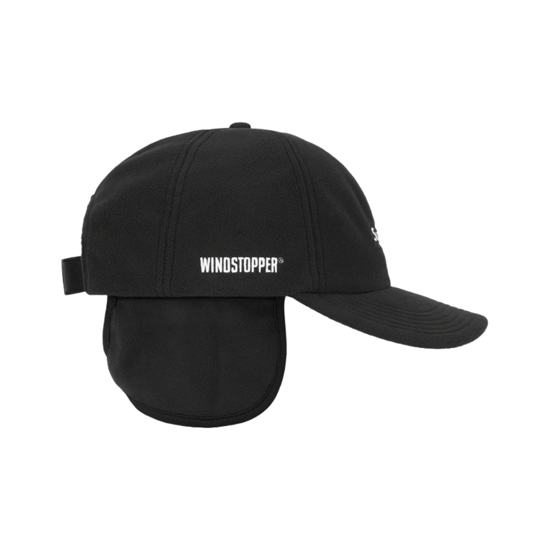 슈프림 윈드스토퍼 스몰 박스 이어플랩 6-패널 캡 블랙 - 20FW(Supreme Windstopper Small Box Earflap 6-Panel Black - 20FW) - 3
