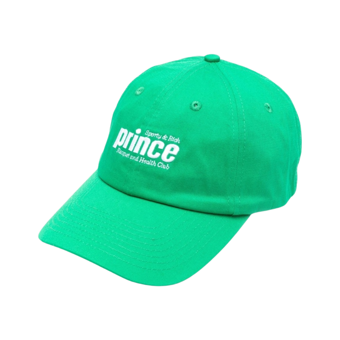 스포티 앤 리치 프린스 스포티 로고 볼 캡 켈리 그린