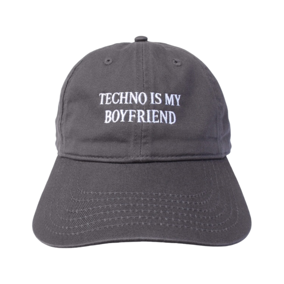 아이디어 테크노 이즈 마이 보이프렌드 햇 차콜(IDEA Techno Is My Boyfriend Hat Charcoal)