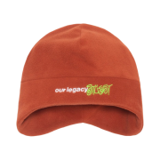 Stussy x Our Legacy Work Shop Polar Fleece Beanie Rust
