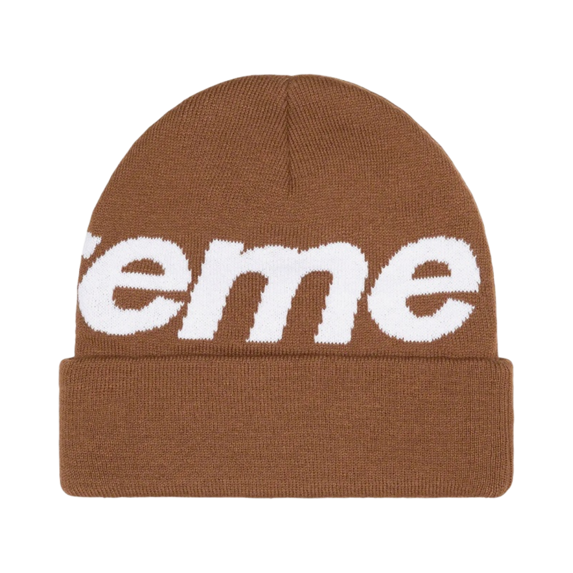 슈프림 빅 로고 비니 브라운 - 22FW(Supreme Big Logo Beanie Brown - 22FW) - 2